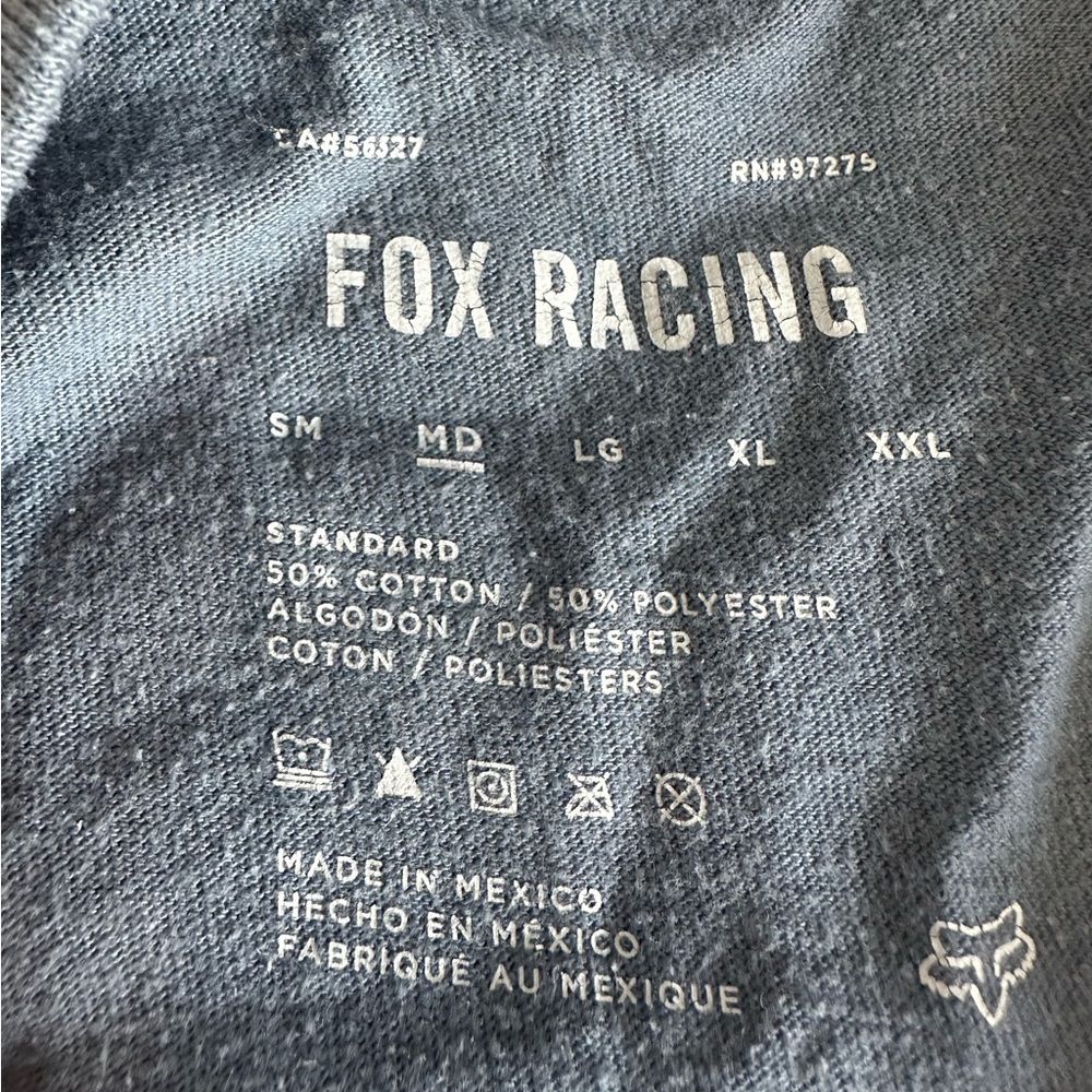 Men’s Medium Fox Racing Tee - Picture 2 of 3